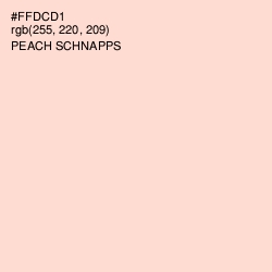 #FFDCD1 - Peach Schnapps Color Image